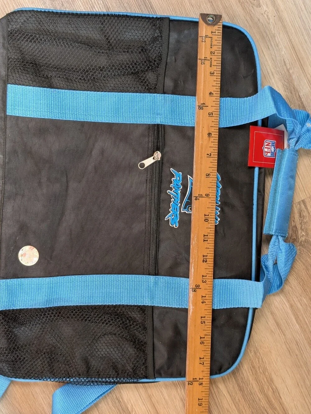 NWT Carolina Panthers Duffle/Travel Bag